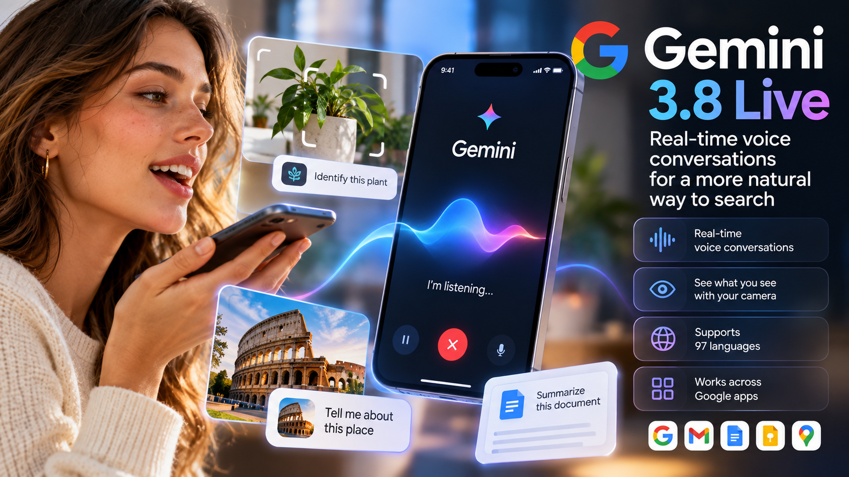 Gemini 3.8 Live: Google Brings Real-Time Voice Conversations to Search