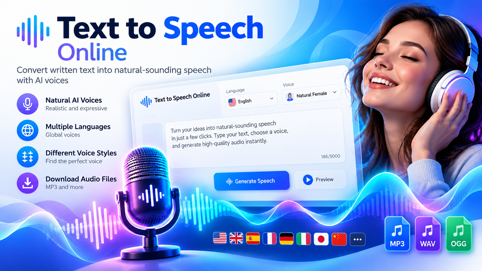 Text to Speech Online cover