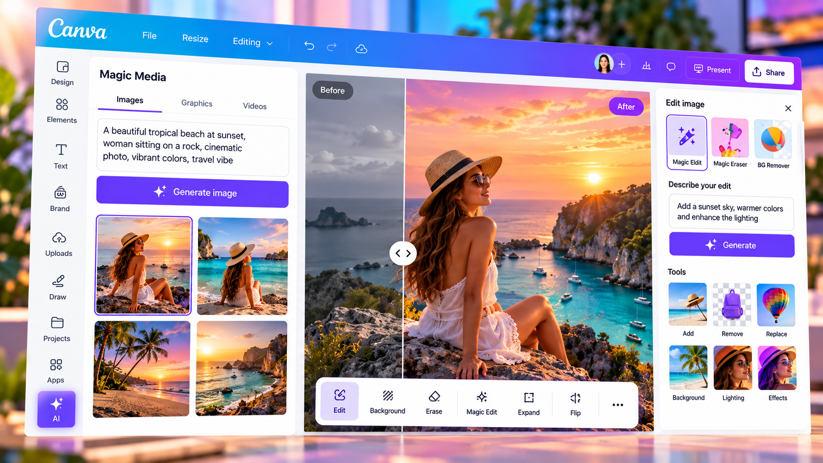Canva screenshot